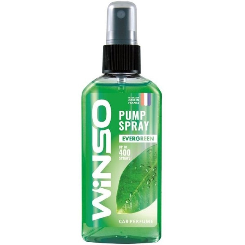 Освіжувач спрей 75ml - "Winso" - Pump Spray - Evergreen (Вічнозелений) 531330 (12шт/уп)