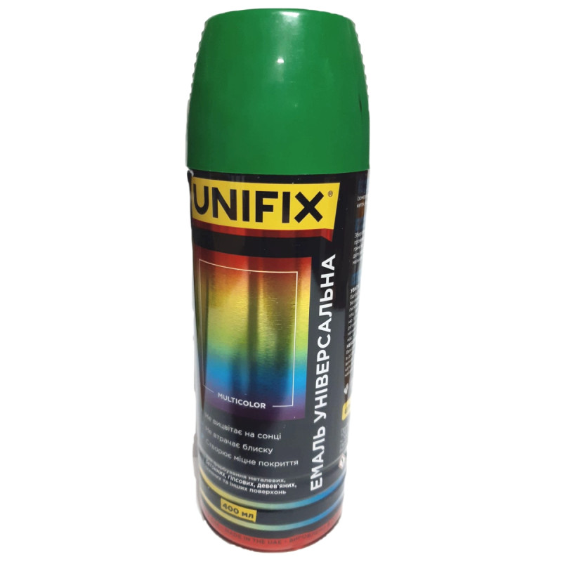 Фарба зелена м'ята 400ml "Unifix" RAL6029 (951029) (12шт/уп) Фарба зелена м'ята 400ml "Unifix" RAL6029 (951029) (12шт/уп)