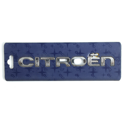 Емблема - напис "CITROEN" 1NO C5 скотч 135х13 мм