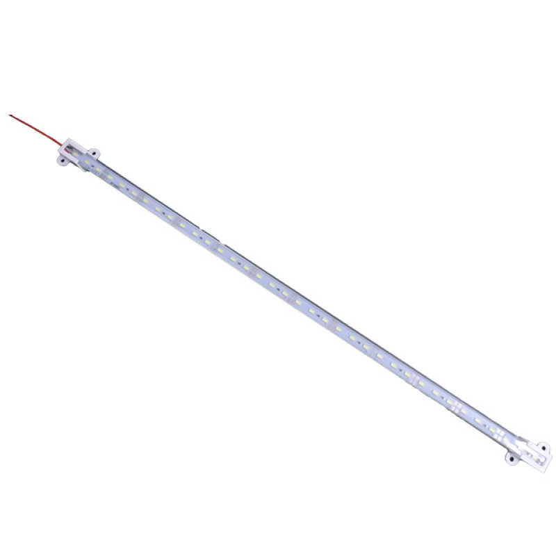 Стрічка алюміній 12V - 50см - Білий холодний - (5730) - 1А 36LED в корпусі з кріпленням