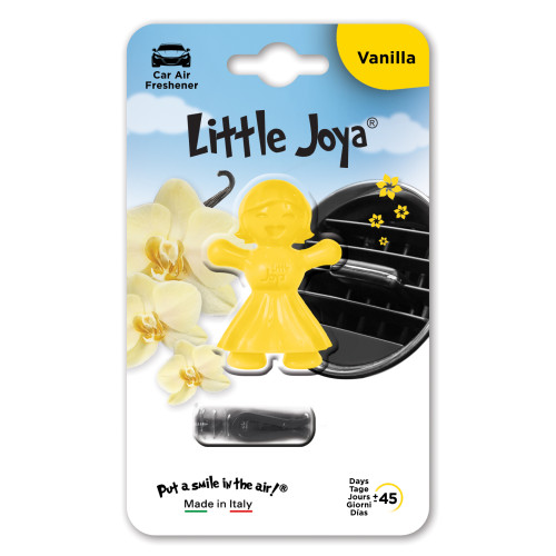 Освіжувач на обдув "Little Joya" Ваніль (VANILLA Yellow)  EY0101/LJYMB003