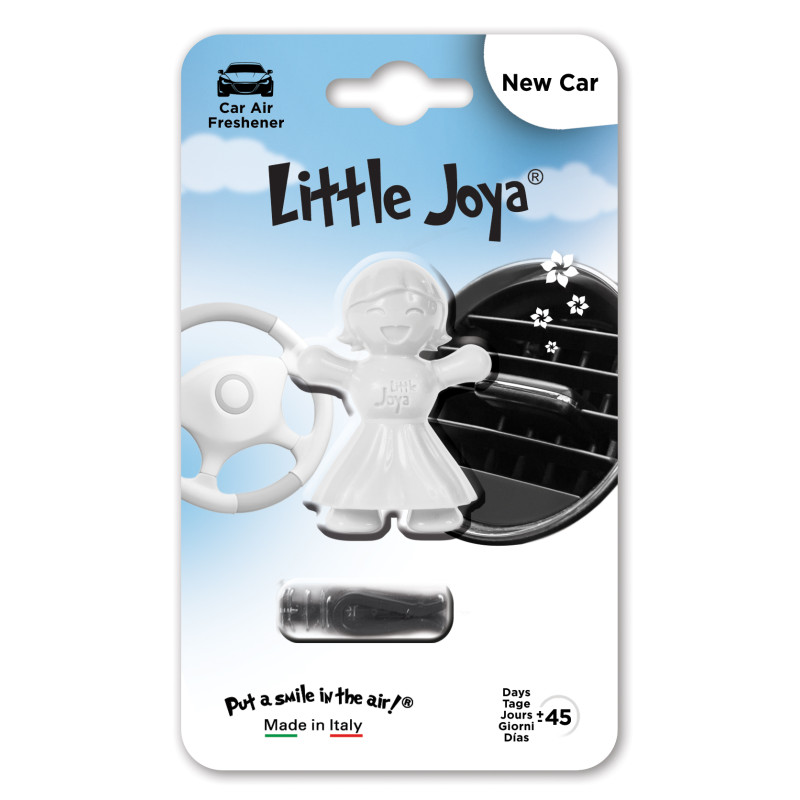 Освіжувач на обдув "Little Joya" Нова машина (NEW CAR White) EY0202/LJYMB008 Освіжувач на обдув "Little Joya" Нова машина (NEW CAR White) EY0202/LJYMB008