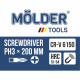 Викрутка - хрестова 3*200 "Molder" (МТ32113) (6шт/уп)