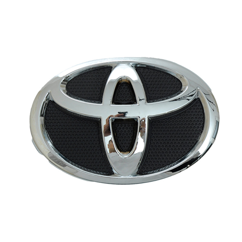 Емблема "Toyota" 140х96мм пластик/9 пуклі (Corolla 2007-2012 р. перед) (TOY1007)