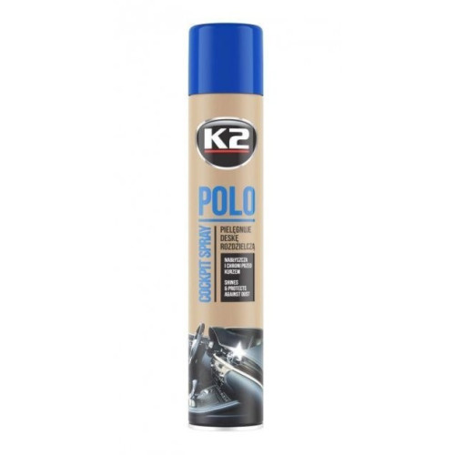 Поліроль торпеди спрей 750ml "K2" Polo Lavender (Лаванда) (12шт/ящ)