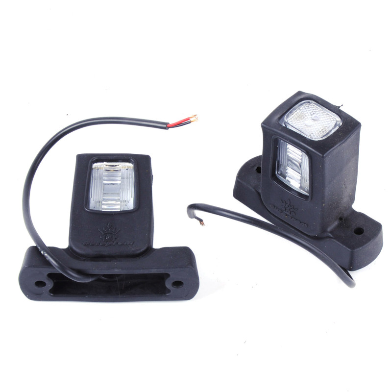 Габарит "ріжки" прямий 9,5см 12/24v червоний+білий+жовтий 1+1+2LED "СERAY" Л-090(2шт) Габарит "ріжки" прямий 9,5см 12/24v червоний+білий+жовтий 1+1+2LED "СERAY" Л-090(2шт)