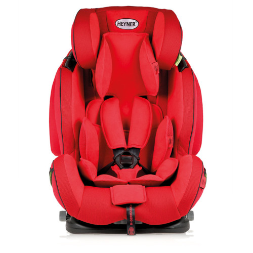 Дитяче автокрісло  1-12 лет, 9-36 кг, категория 1/2/3  HEYNER 786 130 "MultiFix" Racing Red