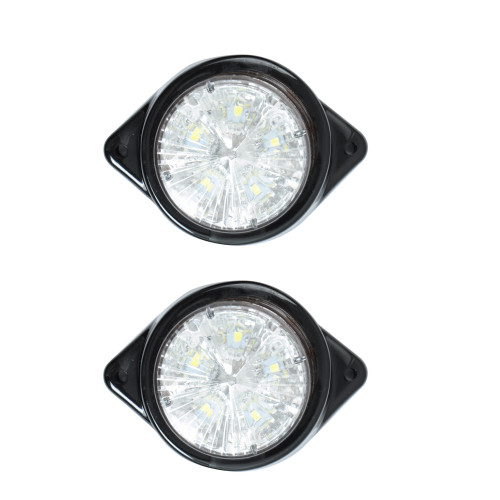 Габарит - білий - 24V Led 5 діодний - C-16 (2шт/коробка)