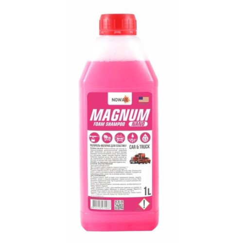 Шампунь 1L Нано для ручного миття "Nowax" Magnum Nano Foam Shampoo суперконцентрат NX01190