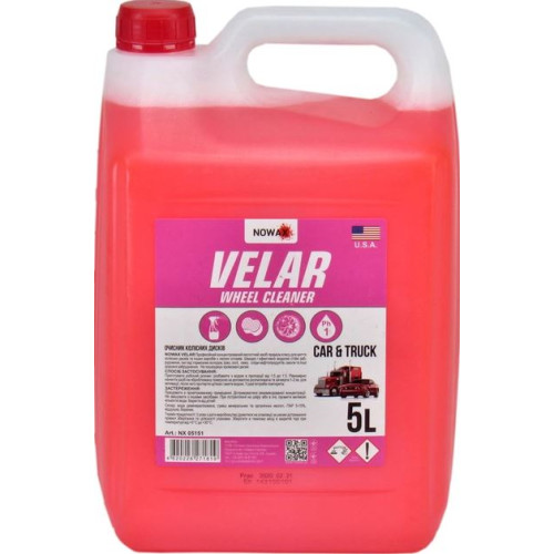 Очищувач дисків 5L "Nowax" Velar Whell Cleaner NX05151