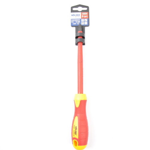 Викрутка - хрестова діелектрична 3*150 VDE 1000B "Molder" (МТ35108) (12шт/уп)
