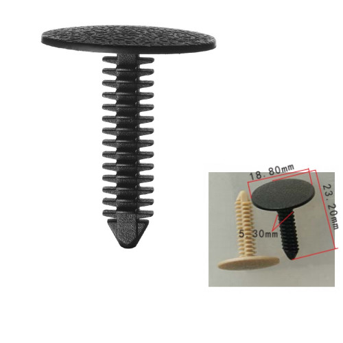 Кліпси C1151 обшивки кузова/салону TOYOTA, LEXUS (9046706177, 90467-06177, 10364) (уп.100шт)