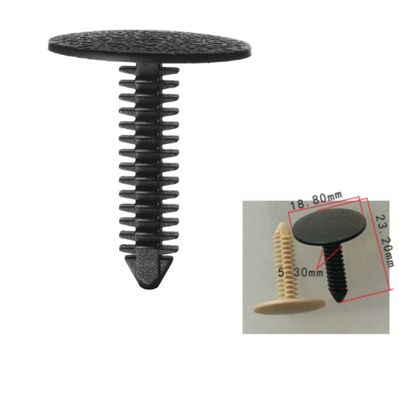 Кліпси C1151 обшивки кузова/салону TOYOTA, LEXUS (9046706177, 90467-06177, 10364) (уп.100шт) Кліпси C1151 обшивки кузова/салону TOYOTA, LEXUS (9046706177, 90467-06177, 10364) (уп.100шт)