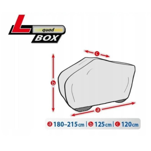 Тент на квадроцикл 180-215х125х120 см (L Box) Basic Garage "KEGEL" 5-4195-248-3020