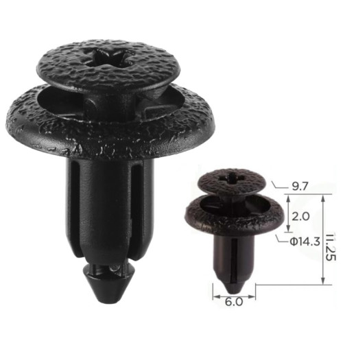 Кліпси C0376 обшивки Lexus Toyota 9046706133B0 9046706133B5 9046706133C0 (уп.100шт) Кліпси C0376 обшивки Lexus Toyota 9046706133B0 9046706133B5 9046706133C0 (уп.100шт)