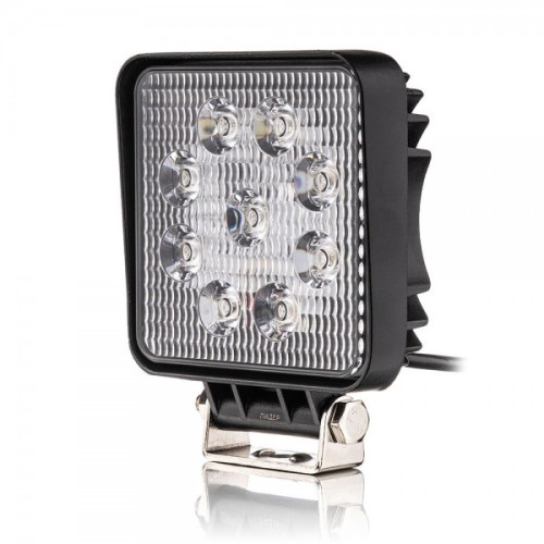 Фара-LED Квадрат 27W 110*110*50mm (3W*9) 10-30V Ближнє/Flood 1980Lm "Brevia" 10642QFX1