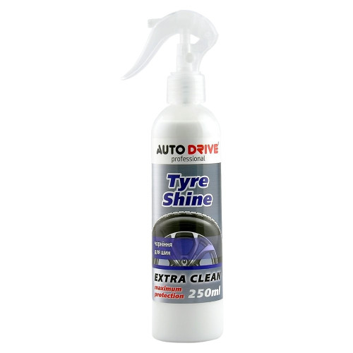 Очищувач-чорніння гуми тригер 250ml "AutoDrive" Tyre Shine AD0033