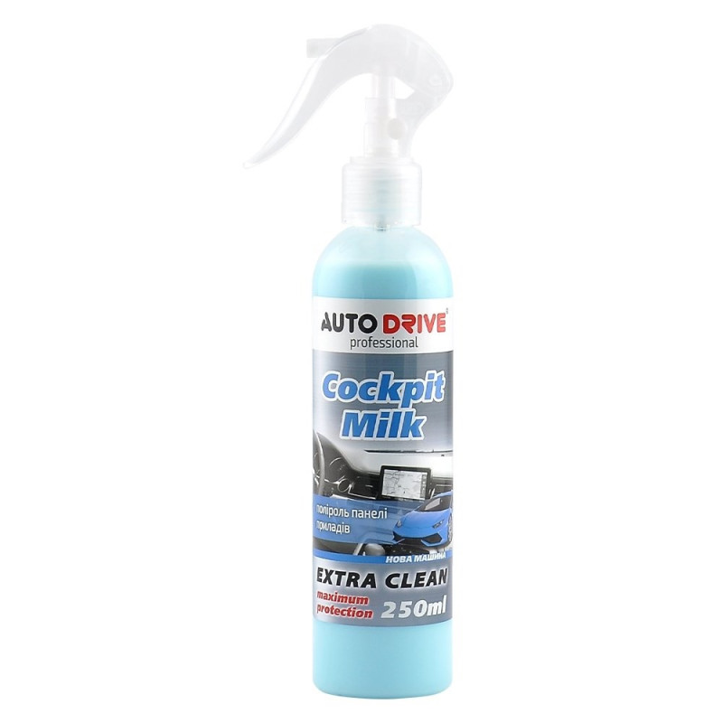 Поліроль торпеди молочко тригер 250ml "AutoDrive" Нова Машина AD0020 (24шт/уп)