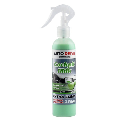 Поліроль торпеди молочко тригер 250ml "AutoDrive" Яблуко AD0019 (24шт/уп)