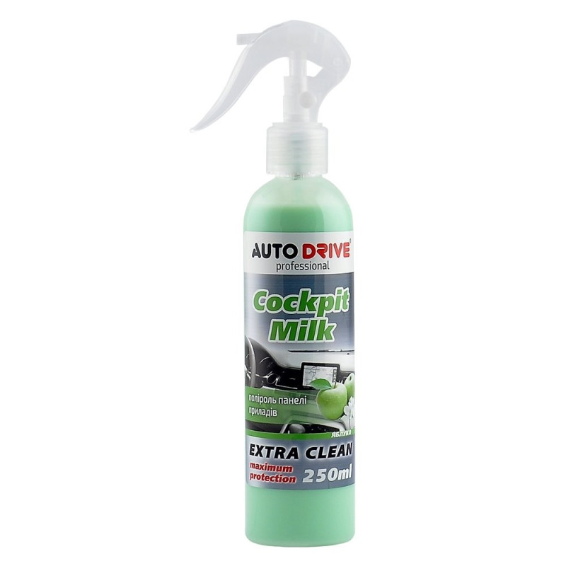 Поліроль торпеди молочко тригер 250ml "AutoDrive" Яблуко AD0019 (24шт/уп)