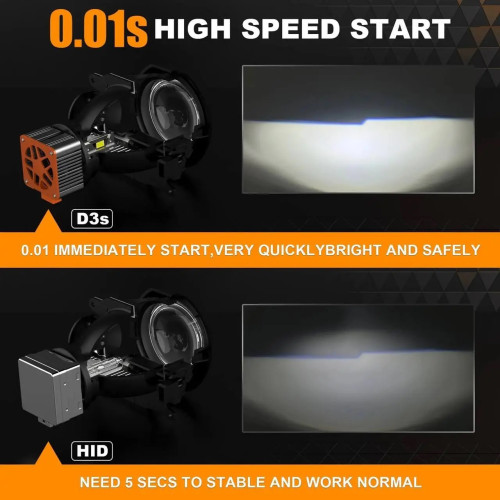 Лампа LED D3S-D30 110W 12000Lm 3570-chip DC12V 6000K IP68 +200% яскравіше Лампа LED D3S-D30 110W 12000Lm 3570-chip DC12V 6000K IP68 +200% яскравіше