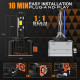 Лампа LED D3S-D30 110W 12000Lm 3570-chip DC12V 6000K IP68 +200% яскравіше Лампа LED D3S-D30 110W 12000Lm 3570-chip DC12V 6000K IP68 +200% яскравіше