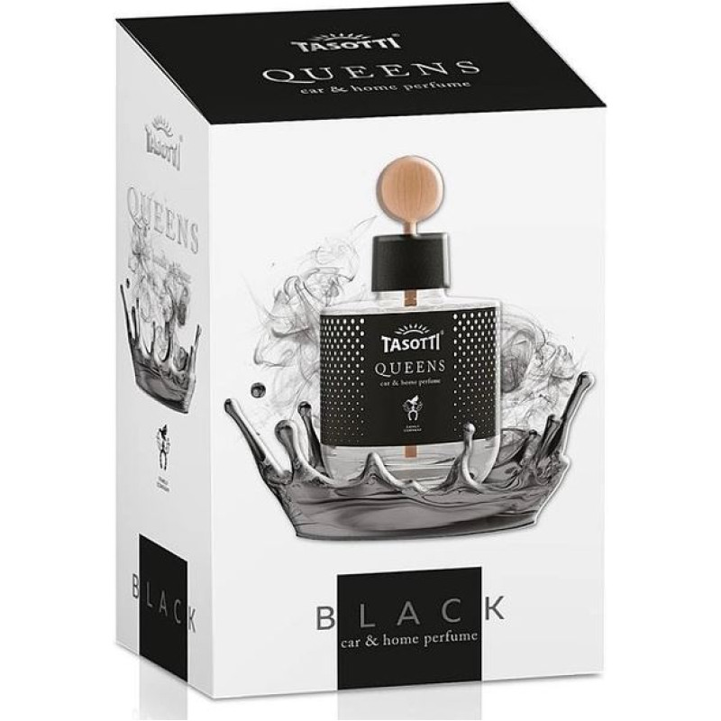 Ароматизатор  100ml - "Tasotti" - QUEENS - Black (Чорний)
