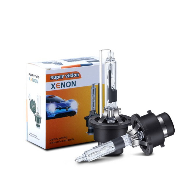 Лампа Ксенон D2R(цоколь пластик) 5500K 35W "Super Vision" (2шт)
