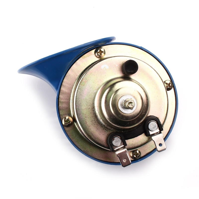 Сигнал 12v равлик 2контактний Ø 85mm 100 710 - синій "Elegant" (40шт/ящ)