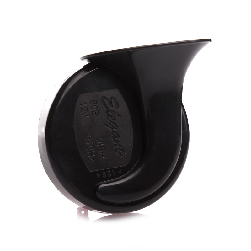 Сигнал 12v равлик 2контактний Ø 85mm 100 720 - червоно-чорна "Elegant" (40шт/ящ)