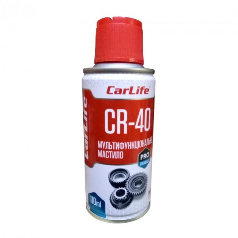 Мастило багатоцільове спрей 110ml "CarLife" CR-40 Універсальна CF112