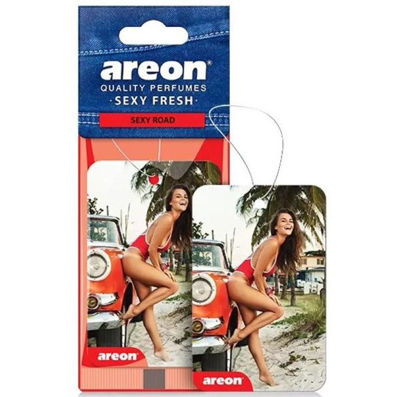 Освіжувач сухий лист - "Areon" - Sexy Fresh - Sexy Road (Романтична подорож)