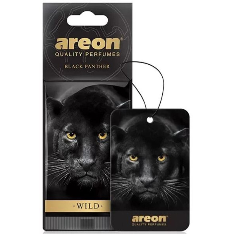 Освіжувач сухий лист - "Areon" - Wild - Black Panther (Чорна пантера) Освіжувач сухий лист - "Areon" - Wild - Black Panther (Чорна пантера)