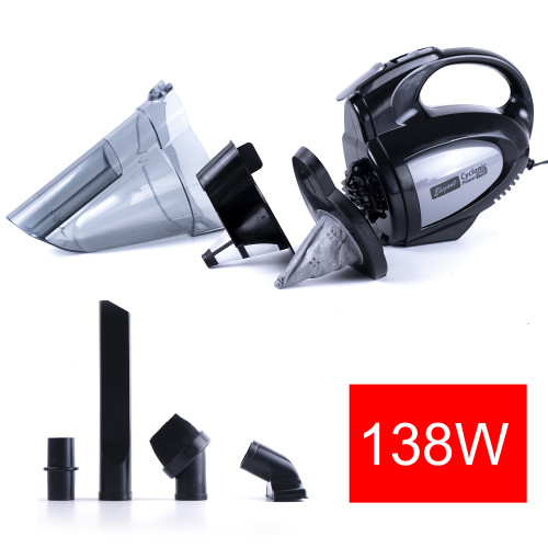 Автопилосос Сухе+Вологе прибирання 138W "Elegant 100235 Cyclonic Power система 2х фільтрів/дод.насад