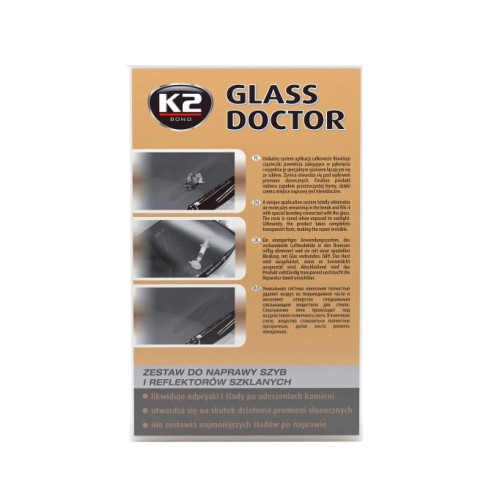 Набір для ремонту лобового скла 0.8ml "К2" Glass Doctor