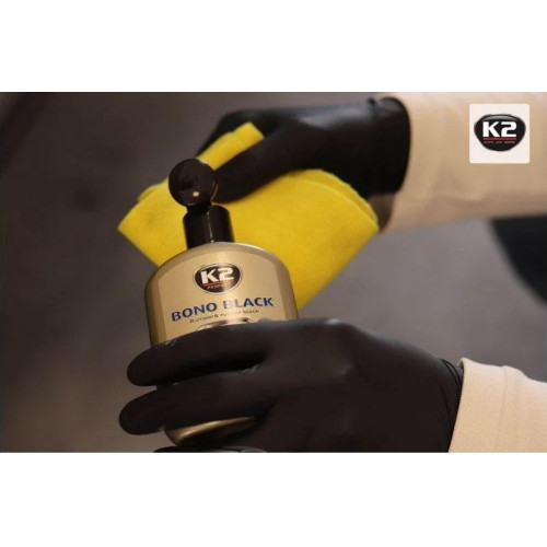 Відновлювач поверхонь гель 500ml "K2" BONO BLACK (K035) (унів. гума/пластик/бампера)