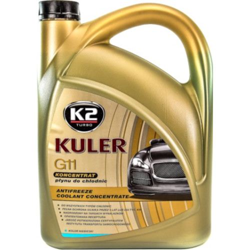 Антифриз (Концентрат -80) 5kg Синій "K2" KULER G11 (4шт/ящ)