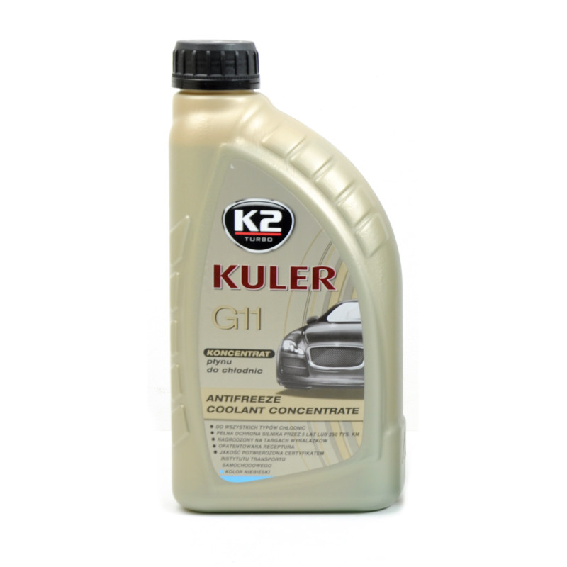 Антифриз (Концентрат -80) 1kg Синій "K2" KULER G11 (12шт/ящ) Антифриз (Концентрат -80) 1kg Синій "K2" KULER G11 (12шт/ящ)
