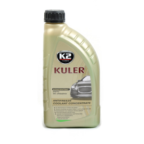 Антифриз (Концентрат -80) 1kg Зелений "K2" KULER G11 (12шт/ящ)