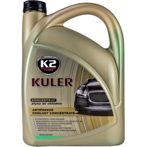 Антифриз (Концентрат -80) 5kg Зелений "K2" KULER (4шт/ящ)