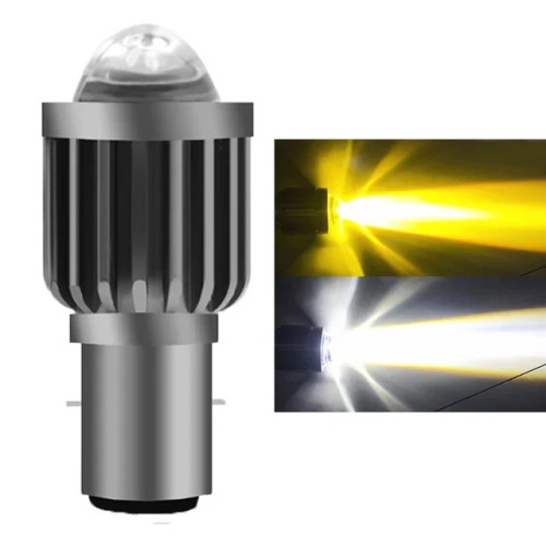 Світлодіодна лампа BA20D CSP LED (IP65, 12-96V, 10000lm, White-Yellow)
