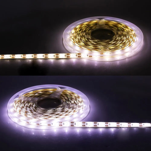 Світлодіодна LED стрічка для дому, з перемикачем, від USB/5М, Білий
