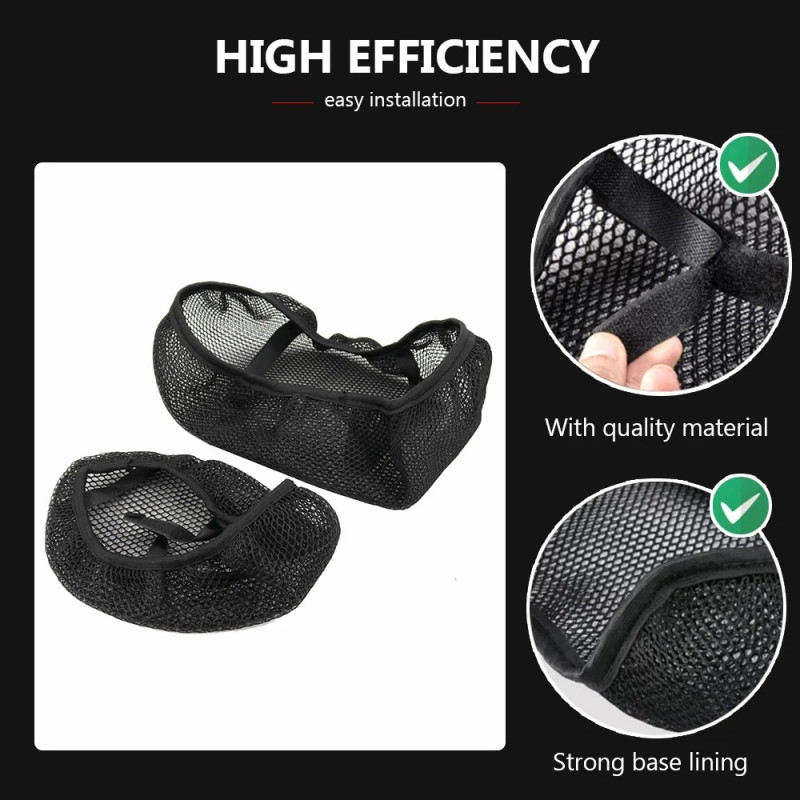Сітка на сидіння для мотоциклів, скутерів, 3D 95х60, L