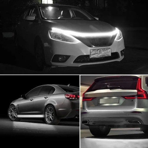 Підсвітка під капот автомобіля світлодіодна LED, Білий, 180 см