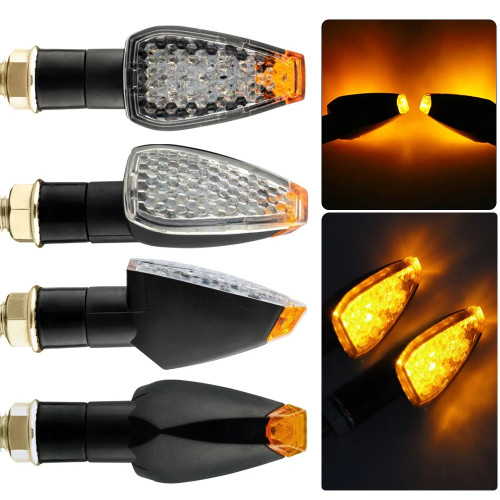 Світлодіодні поворотники для мотоцикла, LED, 4 шт