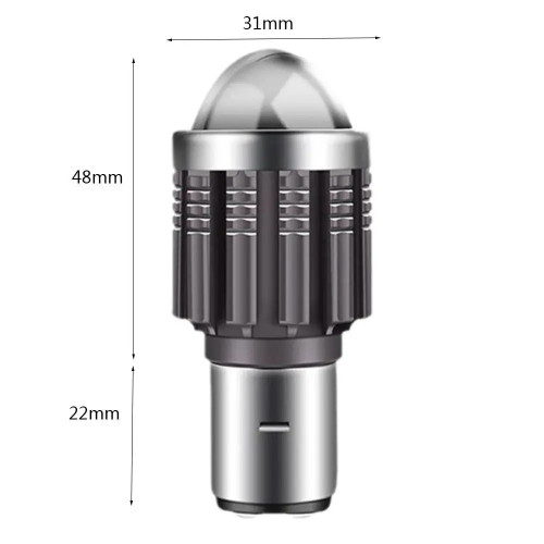 Світлодіодна лампа BA20D CSP LED (IP65, 12-96V, 10000lm, White)