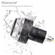 Поворотники в торці керма для мотоцикла 2шт (white- yellow)