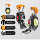 Багатофункціональний LED ліхтарик X-Balong BL-W5147, 7 режимів, Акумулятор. Type C