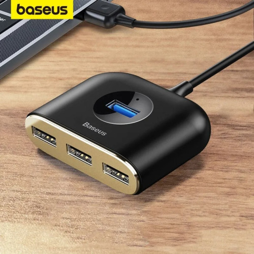 USB 3.0 Hub 4 Baseus Adapter USB3.0х1 та USB2.0х3