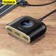 USB 3.0 Hub 4 Baseus Adapter USB3.0х1 та USB2.0х3